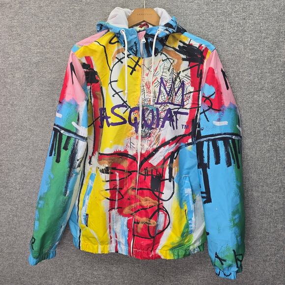 Jean-Michel Basquiat Jackets & Blazers - JEAN-MICHEL BASQUIAT + MEMBERS ONLY JACKET, SIZE S